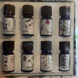 Set of 8 essential oils 10 ml each